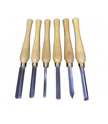 6 set chisels for wood cutting